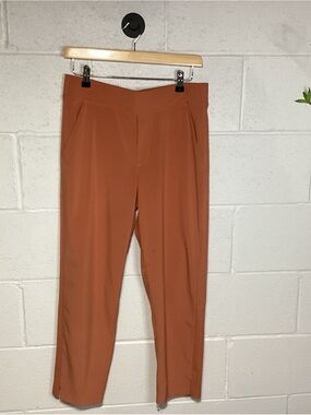 Athleta Orange Endless High-Waist Pants